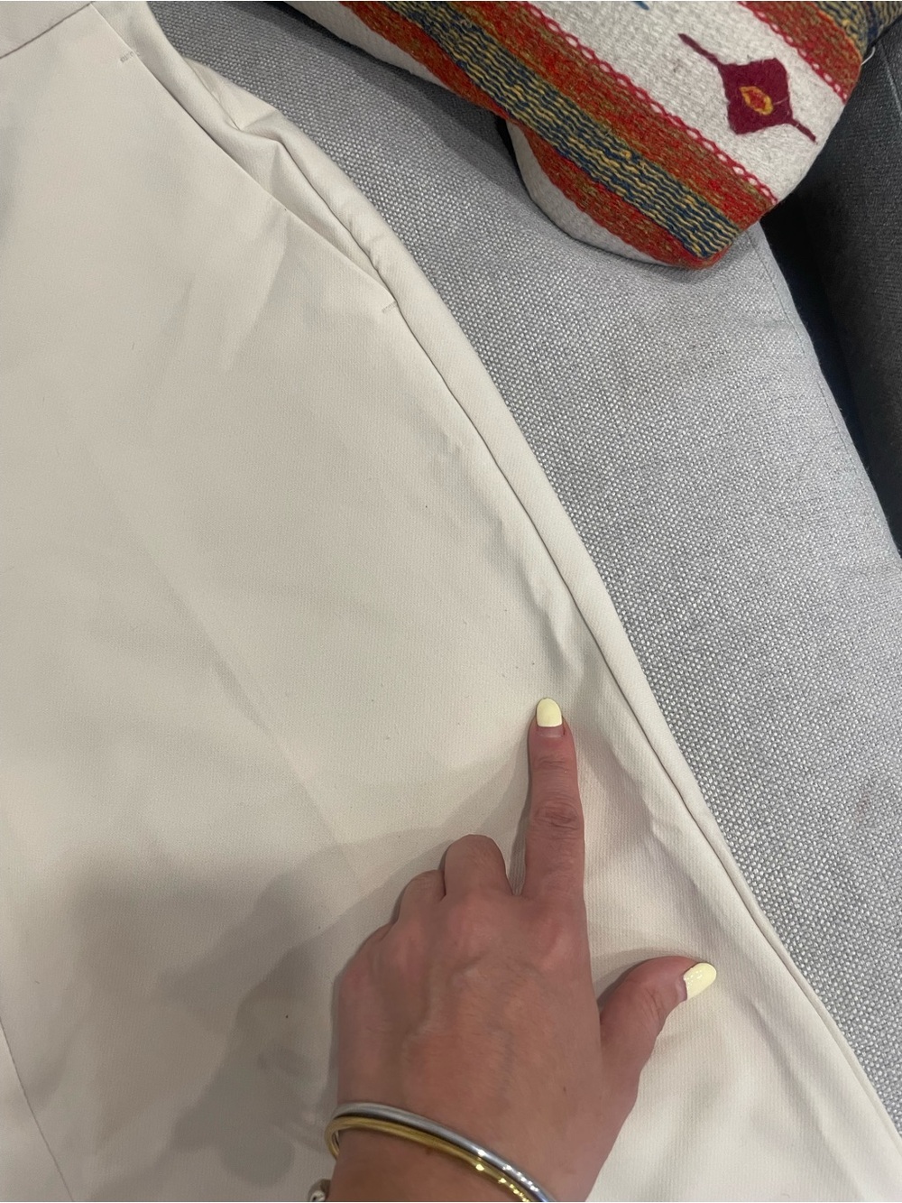 Zara Wide-Leg Trousers in Light Beige - Picture 12 of 13